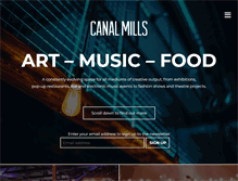 Tablet Screenshot of canalmills.com